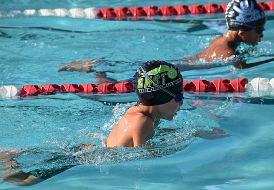 young swimmer